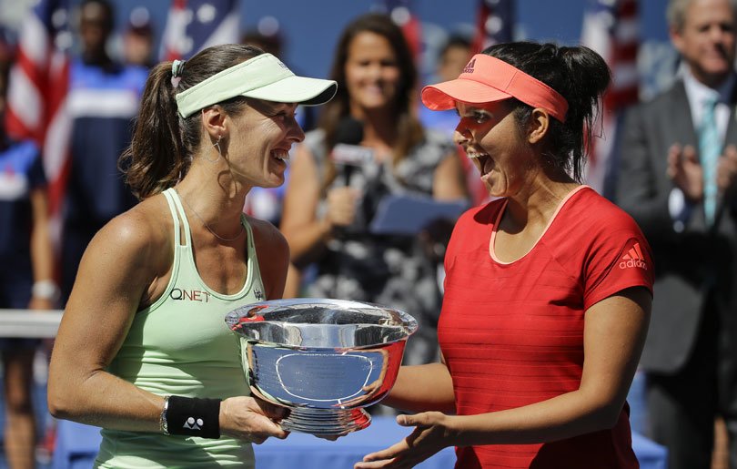 sania mirza, sania mirza us open, us open sania mirza, sania mirza us open 2015, 2015 us open sania mirza, sania mirza martina hingis, martina hingis sania mirza, tennis news, tennis, सानिया मिर्जा, मार्टिना हिंगिस, यूएस ओपन, अमेरिकी ओपन, टेनिस