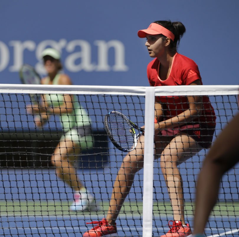 sania mirza, sania mirza us open, us open sania mirza, sania mirza us open 2015, 2015 us open sania mirza, sania mirza martina hingis, martina hingis sania mirza, tennis news, tennis, सानिया मिर्जा, मार्टिना हिंगिस, यूएस ओपन, अमेरिकी ओपन, टेनिस