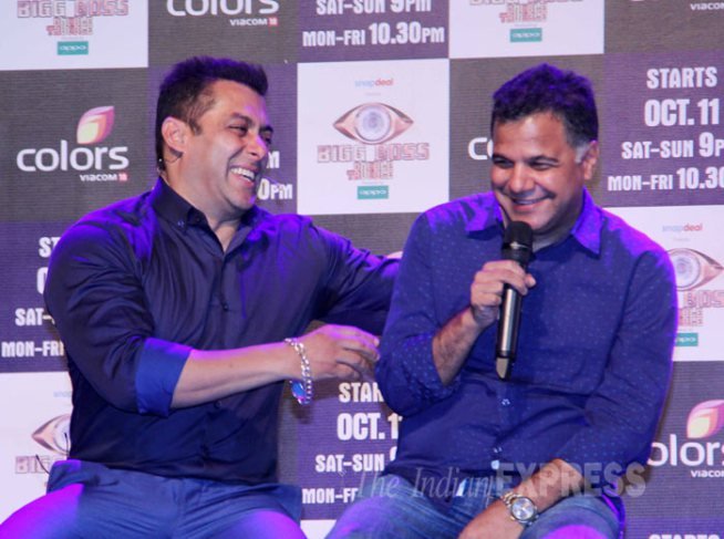 salman khan, bigg boss 9, salman khan bigg boss 9, bigg boss nau, salman khan bigg boss new photos, salman khan bigg boss 9 launch, सलमान खान, बिग बॉस 9, सलमान खान बिग बॉस 9, बिग बॉस 9 लॉन्च, टीवी शो बिग बॉस, बॉलीवुड, बॉलीवुड न्यूज़, मनोरंजन