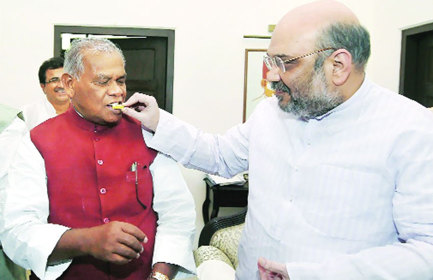 bihar elections, bihar polls, bihar polls 2015, nda, bjp, jitan ram manjhi, hindustani awam morcha, manjhi bjp, bjp manjhi, bihar news, india news, बिहार विधानसभा चुनाव 2015, नरेंद्र मोदी, एनडीए, चुनावी सभाएं, एसपीजी, जीतन राम मांझी, रामविलास पासवान, अमित शाह, बीजेपी, भाजपा