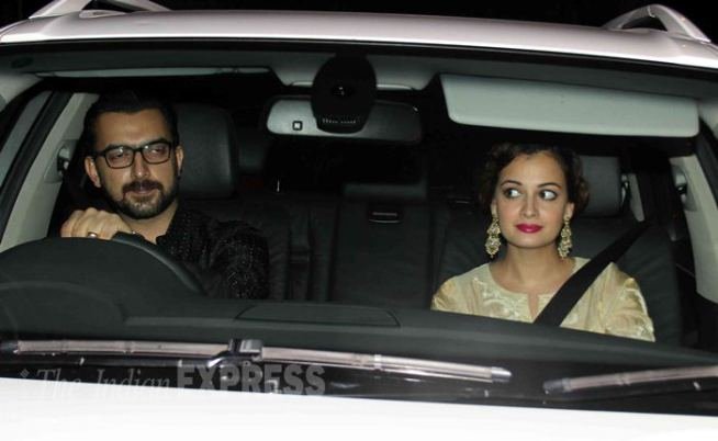 सुजैन खान, दीया मिर्जा, ईद पार्टी, संजय खान, sussanne khan, farah khan ali, dia mirza, maya alagh, sanjay khan, sussanne khan pics, farah khan ali pics, dia mirza pics, maya alagh pics, sanjay khan pics, entertainment