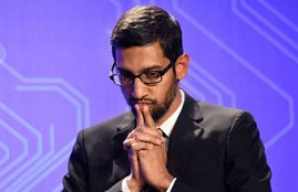 Sundar Pichai, Sundar Pichai beef ban, fake news, Sundar Pichai comment on beef ban, Sundar Pichai, Google, Google CEO Sundar Pichai, Hindi news