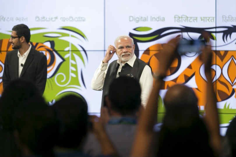 Narendra Modi, Google, modi Google visit, modi visit google, sundar pichai, modi google yatra