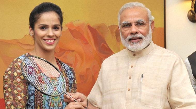 Pm Narendra Modi, saina nehwal, pm modi birthday, प्रधानमंत्री नरेंद्र मोदी, साइना नेहवाल, पीएम मोदी जन्मदिन