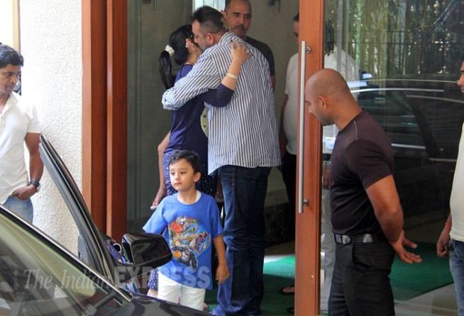 sanjay dutt, sanjay dutt pics, maanyata dutt, Iqra dutt, Shahraan dutt, sanjay dutt pics, sanjay, sanjay dutt leaves for jail, sanjay pics, sanjay dutt maanyata dutt, entertainment news