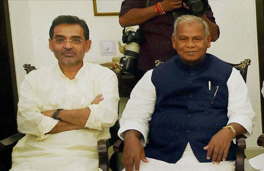 Bihar Polls, NDA, Bihar Assembly Polls, Jitan Ram Manjhi, Upendra Kushwaha, बिहार चुनाव, राजग, सीट बंटवारा, बिहार विधानसभा चुनाव, जीतन राम मांझी, उपेन्द्र कुशवाहा