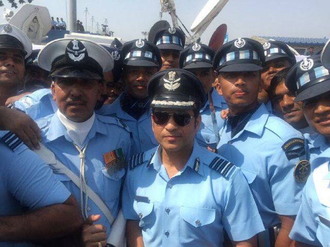 sachin tendulkar, indian airforce day, cricket, भारतीय बल्लेबाज सचिन, सचिन तेंडुलकर, भारतीय वायु सेना दिवस