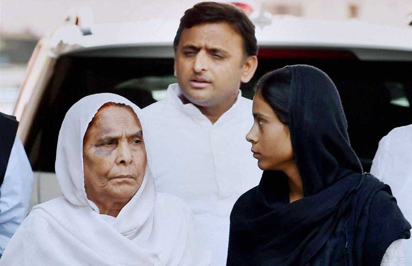 Akhilesh Yadav, Dadri, Dadri Incident, dadri lynching, dadri killing, Beef, Dadri Murder, dadri akhlaq, अखिलेश यादव, दादरी हत्याकांड, बिसाहड़ा कांड, अखलाक, गोमांस