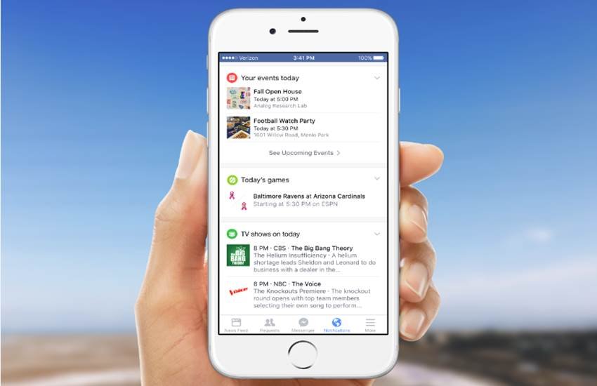 Facebook App, Facebook, mobile apps, new features, Facebook features, new Notifications