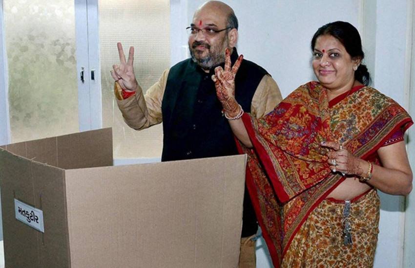 अमित शाह, सोनल शाह, बीजेपी, बिहार चुनाव, एनडीए, LJP, Ram Vilas Paswan, Amit Shah's wife, Sonal Shah, Bihar poll campaign, Bihar Polls, Bihar Election 2015, Bihar assembly election, NDA