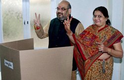 अमित शाह की पत्‍नी बोलीं- एनडीए चुनाव तो जीत जाएगा, पर मुश्किल होगा बिहार का विकास करना