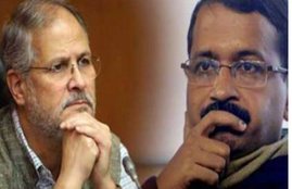 अरविंद केजरीवाल, एलजी, नजीब जंग, मुख्‍यमंत्री केजरीवाल, ओमप्रकाश चौटाला, AAP, Ajay Chaudhary, OSD to the Lt Governor, Satyendra Jain, LG, Lt Governor, Najeeb Jung, criminal cases, O P Chautala, Chief Minister, Arvind Kejriwal