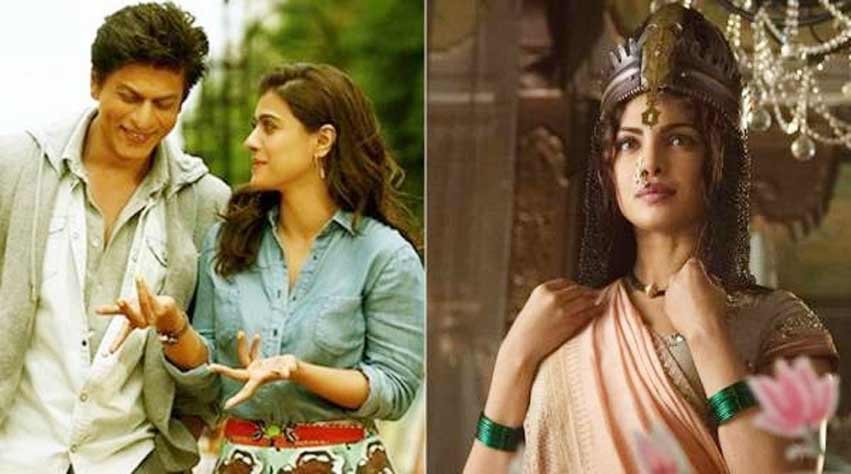 अभिनेत्री प्रियंका चोपड़ा का मानना है कि उनकी आने वाली ‘बाजीराव मस्तानी’ और सुपरस्टार शाहरुख खान की ‘दिलवाले’ फिल्म का एक ही दिन प्रदर्शित होना दुर्भाग्यपूर्ण है। संजय लीला भंसाली की फिल्म ‘बाजीराव मस्तानी’ की कहानी प्रेम पर आधारित है जिसमें दीपिका पादुकोण, रणवीर सिंह और प्रियंका चोपड़ा मुख्य भूमिका में हैं।