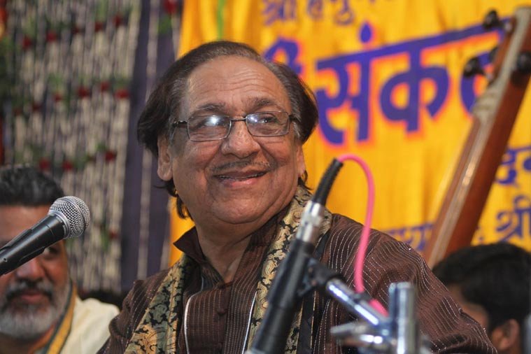 पाकिस्तान के गजल गायक गुलाम अली।