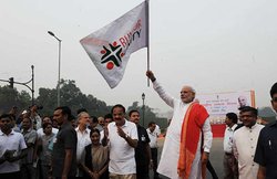 Run For Unity: पटेल की जयंती पर बोले पीएम, देश को बिखेरना चाहते थे अंग्रेज, सरदार ने नाकाम किया