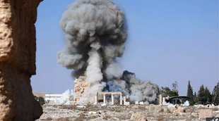 ISIS, Arch of Triumph, Palmyra, आईएसआईएस, पल्माइरा, आर्च ऑफ ट्राइअम्फ, विस्फोट