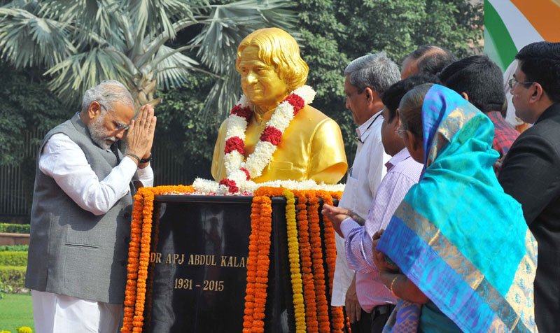 राष्ट्र रत्न डॉ. कलाम की कमी को पूरी करना एक चुनौती हैः PM नरेंद्र मोदी
