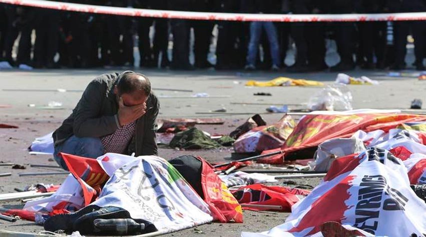 turkey, ankara, ankara blast, turkey blast, ankara rally blast, turkey rally blast, ankara suicide bomb, ankara bomb blast, turkey bomb blast, turkey suicide bombing, ankara news, turkey news, world news, तुर्की, तुर्की में धमाका, अंकारा में धमाका