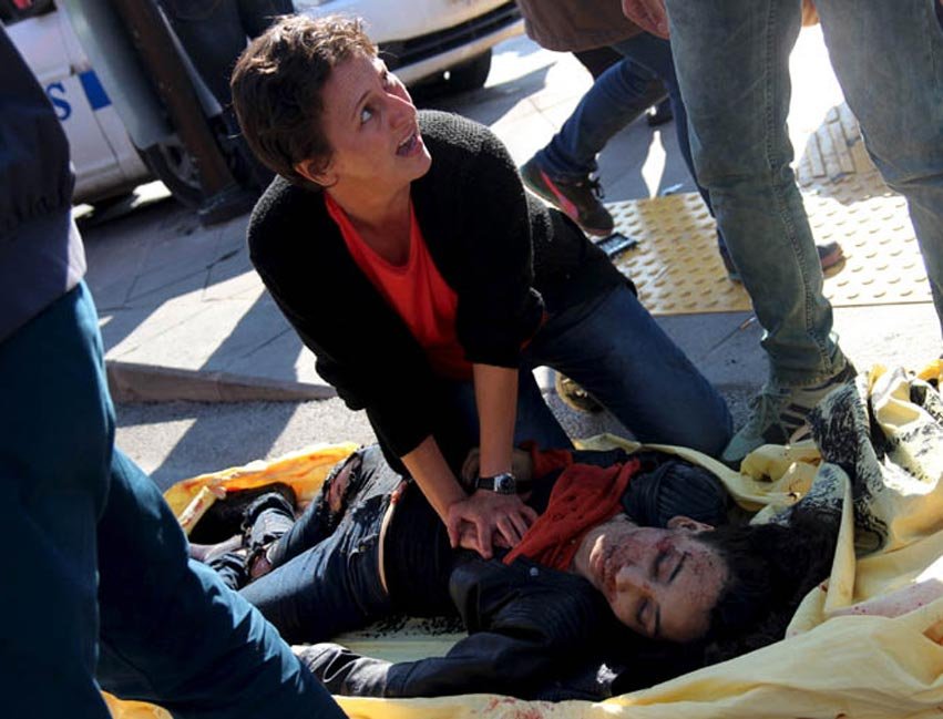 turkey, ankara, ankara blast, turkey blast, ankara rally blast, turkey rally blast, ankara suicide bomb, ankara bomb blast, turkey bomb blast, turkey suicide bombing, ankara news, turkey news, world news, तुर्की, तुर्की में धमाका, अंकारा में धमाका