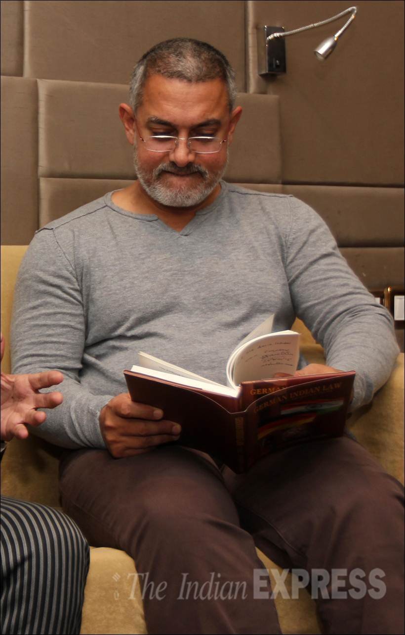 Aamir khan, Hotal, Shivsainik, intolerance, dangal, ludhiyana police, aamir shoot in ludhiyana, aamir khan latest photos, aamir khan gallary, bollywood