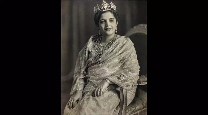 रामपुर की बेगम साहिबा (पूर्व की नाजियाबाज परिवार)। किन्से स्टूडियो, दिल्ली, 1960, सौजन्य मैप/तस्वीर