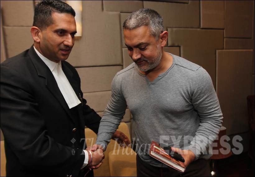 Aamir khan, Hotal, Shivsainik, intolerance, dangal, ludhiyana police, aamir shoot in ludhiyana, aamir khan latest photos, aamir khan gallary, bollywood