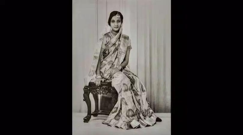 नाभा की महारानी उर्मिला देवी साहिबा (पूर्व में धौलपुर), 1945, सौजन्य मैप/तस्वीर