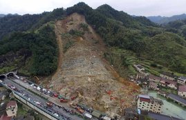 China Landslide, Landslide in China, Landslide China News, China rain, China Floods