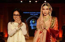 bajirao mastani, anju modi, designer anju modi, deepika padukone, ranveer singh, priyanka chopra, anju modi bajirao mastani, anju modi news, anju modi deepika, deepika, ranveer, priyanka, sanjay leela bhansali, entertainment news