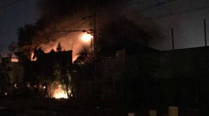 mumbai fire, Wilson Gymkhana, fire in mumbai, mumbai, मुंबई, मुंबई में आग, विल्सन जिमखाना