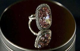 Hongkong, Billionaire, 7 year old daughter, Blue Moon diamond, $48m
