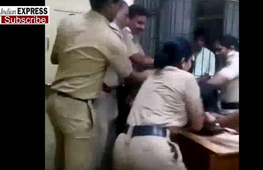 Video: थाने में जोड़े की पिटाई का वीडियो वायरल, पुलिस का इनकार