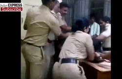 Video: थाने में जोड़े की पिटाई का वीडियो वायरल, पुलिस का इनकार