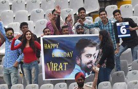 विराट कोहली, जन्मदिन, मोहाली टैस्ट, Virat Kohli, Birthday, Kohli Birthday, Mohali Test, Cricket
