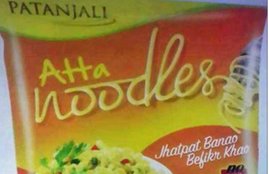 Nestle Maggi, Patanjali, ayurvedic brands, Big Bazaar, Nilgiri supermarkets, Nestle India, Maggi noodles, Maggi re launch, बाबा रामदेव, मैगी, आटा मैगी, रामदेव की आटा मैगी, नेस्‍ले मैगी, फूड मार्केट, पतंजलि मैगी