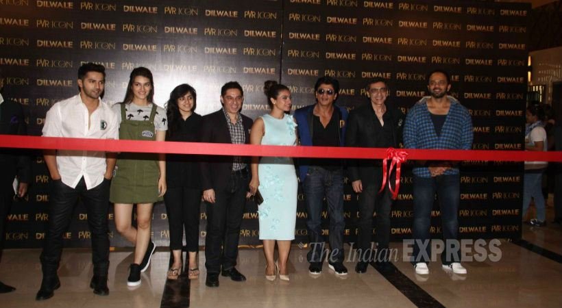 Rohit Shetty, Dilwale, Shah Rukh, Kajol, Kriti, Varun launch 'Dilwale' song, 'Manma Emotion Jaage', bollywood, dilwale starcast gallery