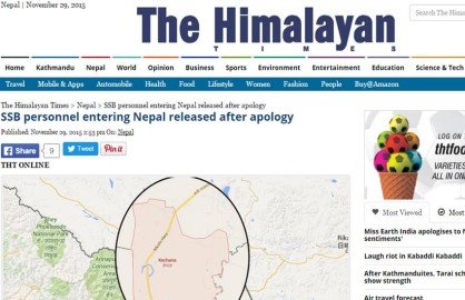 SSB personnel apology, 13 SSB personnel, SSB personnel, Nepal border, indian jawan arrest, Nepal’s prime Minister, K P Oli, Nepal, india, china, K P Oli, narendra modi, pm modi, praises China, Madhesi groups, एसएसबी जवान, 13 भारती जवान गिरफ्तार, नेपाल में गिरफ्तारी, मधेशी आंदोलन, नरेंद्र मोदी, पीएम मोदी, नेपाली पीएम, केपी ओली, latest news, hindi news, news in hindi, nepal news