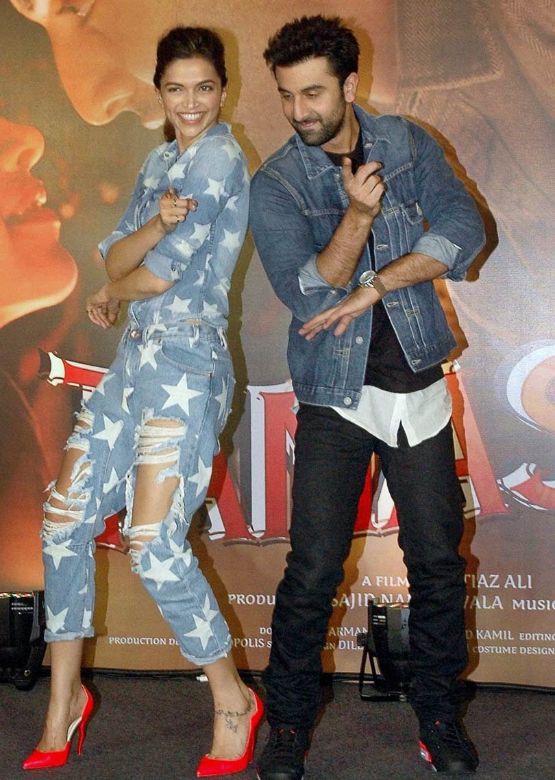 Ranbeer kapoor, deepika padukon, chemistry meter event, tamasha, ranbeer- deepika photos, latest news on tamasha, tamasha promotion