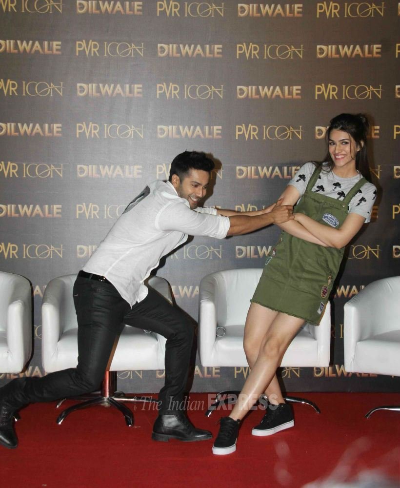 Rohit Shetty, Dilwale, Shah Rukh, Kajol, Kriti, Varun launch 'Dilwale' song, 'Manma Emotion Jaage', bollywood, dilwale starcast gallery