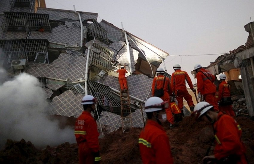 china landslide today, china news, china