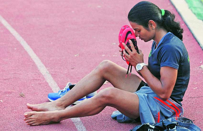 भारतीय एथलीट दुती चंद। (Source: Express photo by Jasbir Malhi)