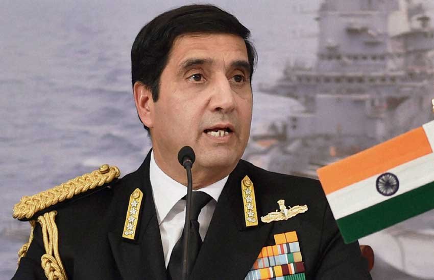 नौसेना प्रमुख एडमिरल आरके धोवन