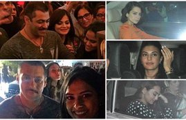 salman khan, salman khan birthday, happy birthday salman khan, salman khan pics, salman khan pictures, salman khan birthday bash, salman khan birthday party, iulia vantur, salman khan birthday party pics, sophie choudry, salman khan birthday photos, salman khan news, entertainment
