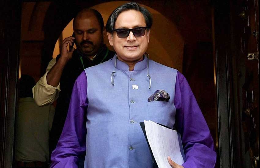 कांग्रेस नेता शशि थरूर