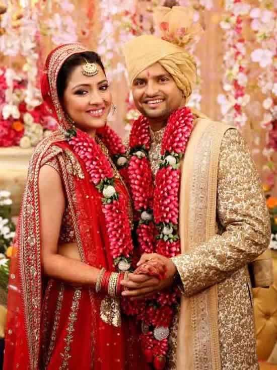 Suresh raina, harbhajan singh, Rohit Sharma, geeta basra, dimpy gannguly, Minisha lamba, Shoha Ali khan, shreya ghoshal, shahid meera marriage, karan patel