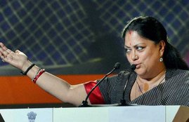 BJP, new efforts, white wash, image, rajasthan, cm vasundhara raje, jaipur