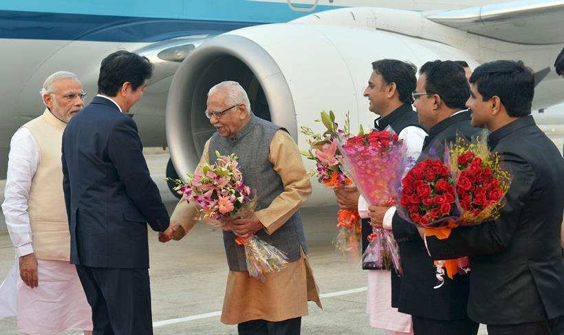 वाराणसी मोदी आबे, मोदी आबे, दशाश्वमेध घाट, गंगा आरती, मोदी जापानी पीएम, Shinzo Abe, Narendra modi, varanasi, abe in varanasi, abe varanasi visit, Dashashwamedh Ghat, Abe ganga arati, Modi abe varanasi visit, abe modi varanasi visit, japan pm varanasi, modi abe varanasi photos, abe varanasi photos, latest news, varanasi photos