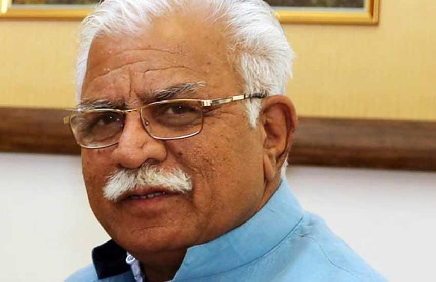 हरियाणा सीएम मनोहर लाल खट्टर
