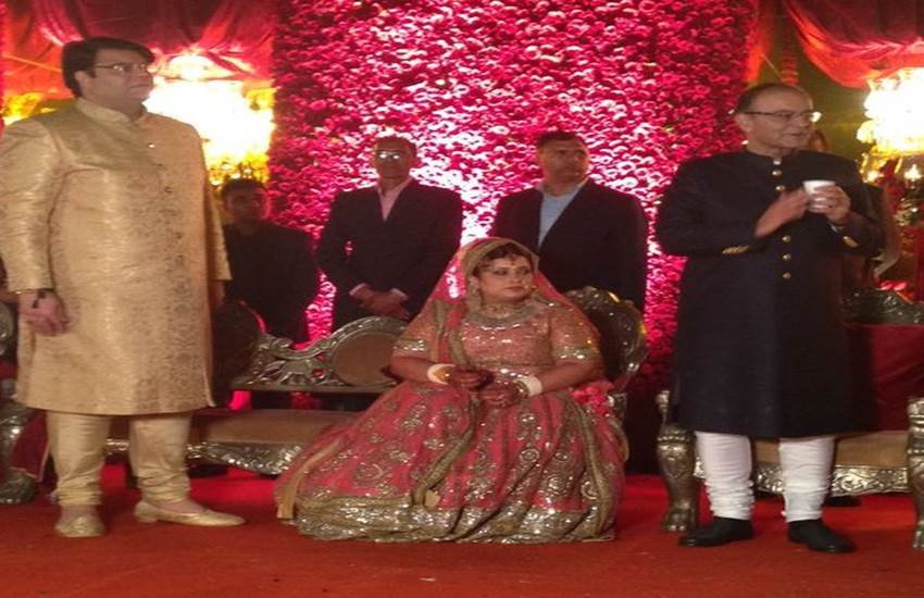 Arun jaitly Daughter Wedding Photo