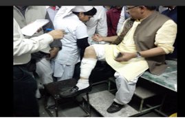 west bengal clash, BJP, trinamool congress, barasat, clash between police and bjp workers